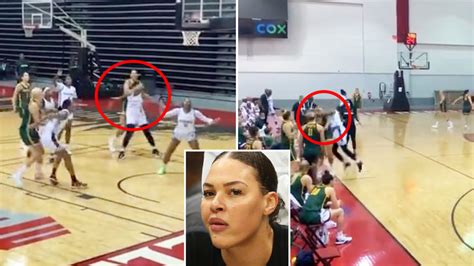 liz cambage of leaks|Liz Cambage controversy takes big twist as new footage comes。